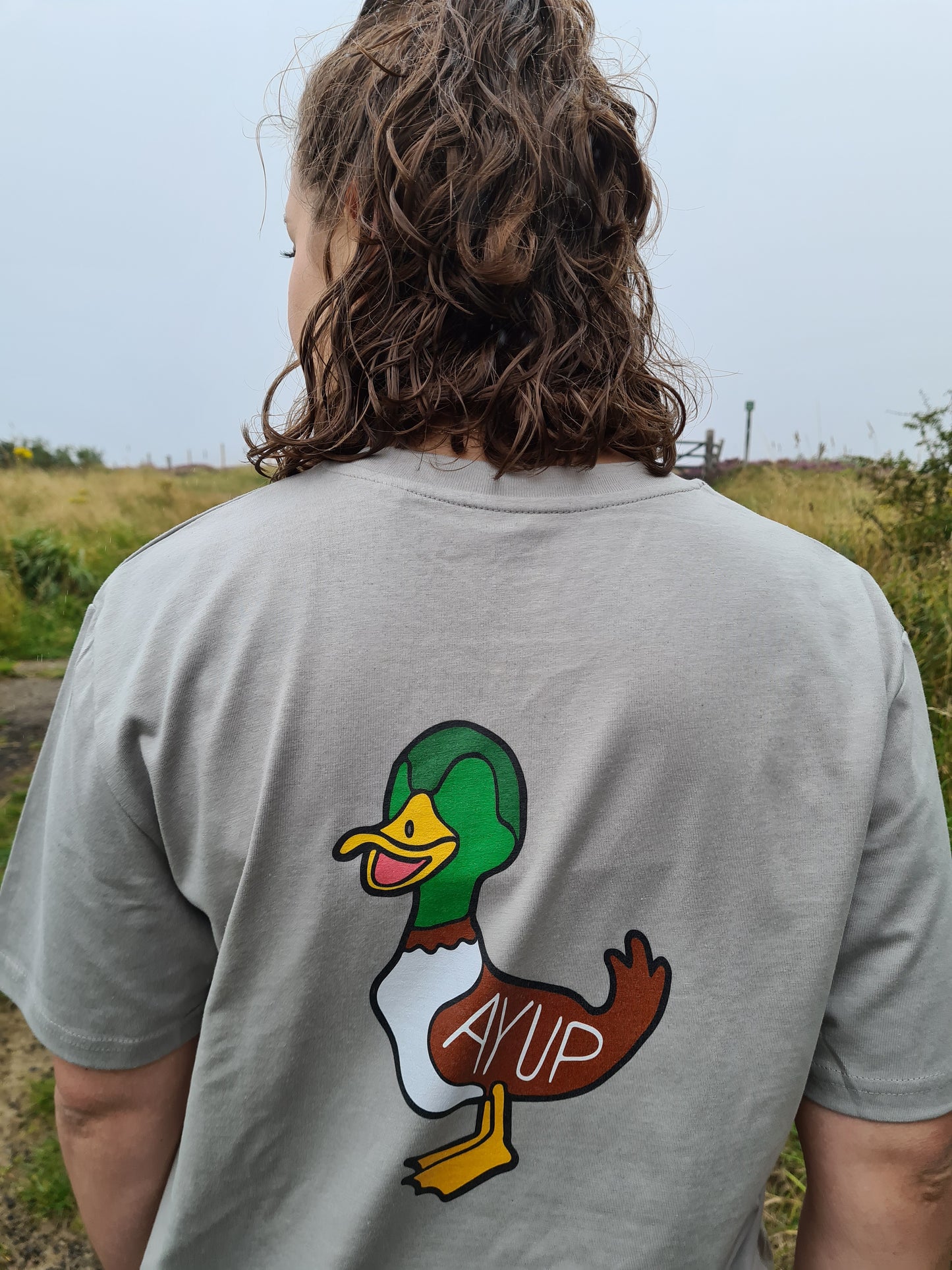 Ayup Duck - Yorkshire Slang Art Unisex T-Shirt - Luke Horton