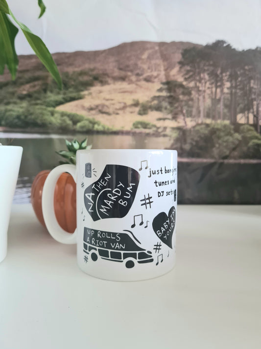 Arctic Monkeys Mug - Arctic Monkeys Lyrics Mug-  Luke Horton