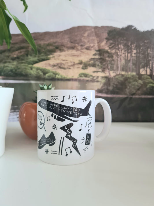 Arctic Monkeys Mug - Arctic Monkeys Lyrics Mug-  Luke Horton