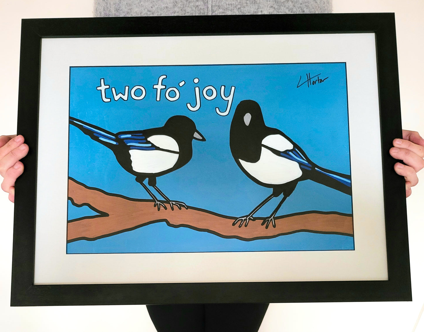 Two Fo' Joy - Original Painting - Luke Horton