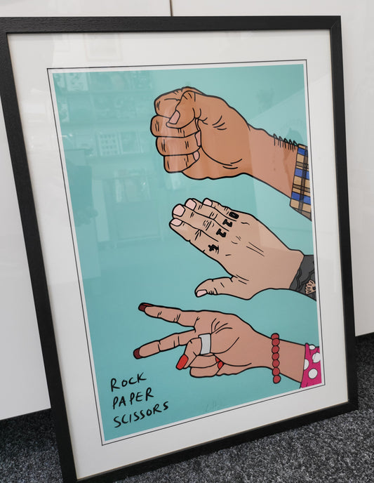 Rock Paper Scissors - Signed Limited Edition - Luke Horton