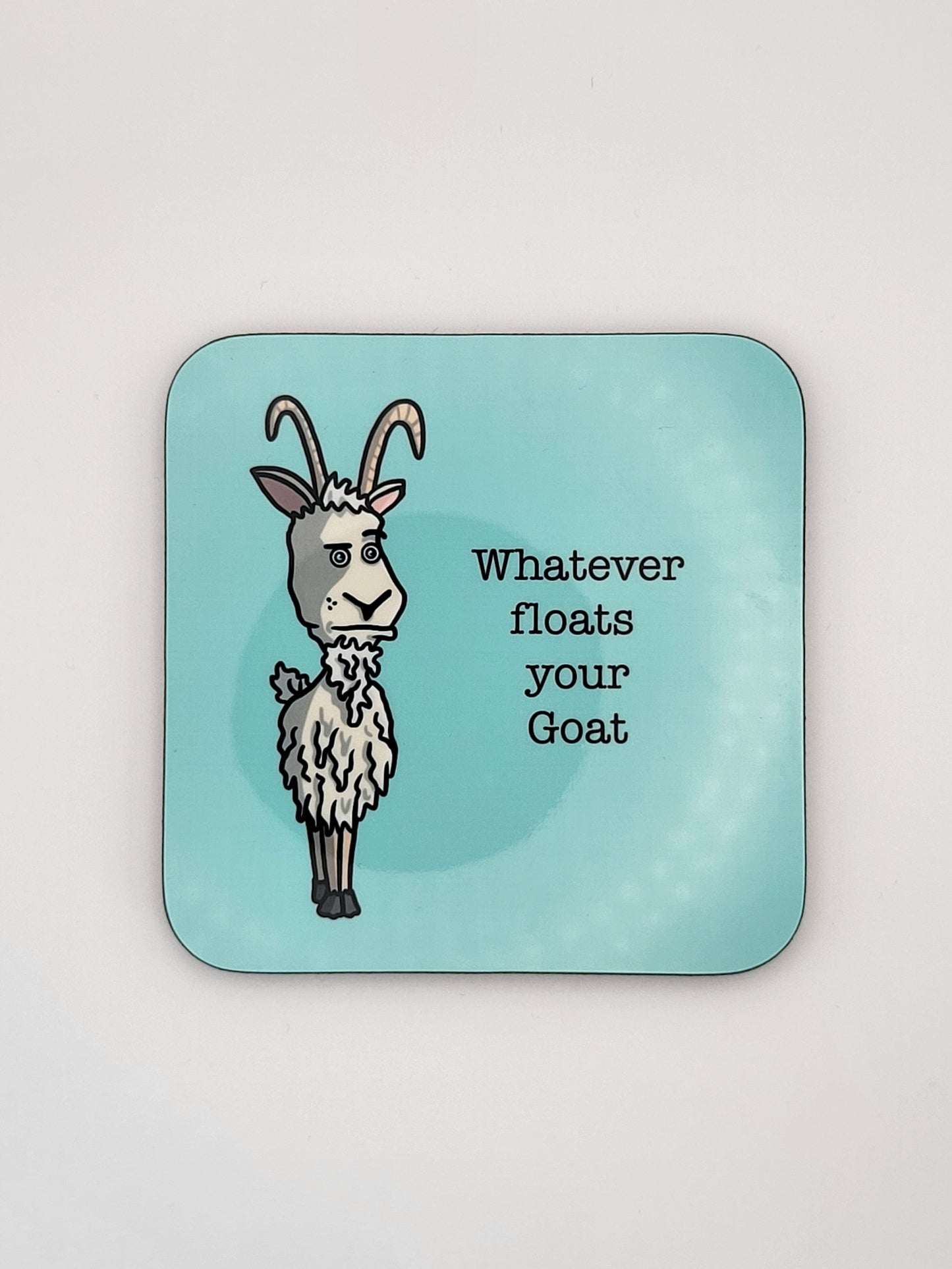 Whatever Floats Your Goat Coaster - Animal - Luke Horton