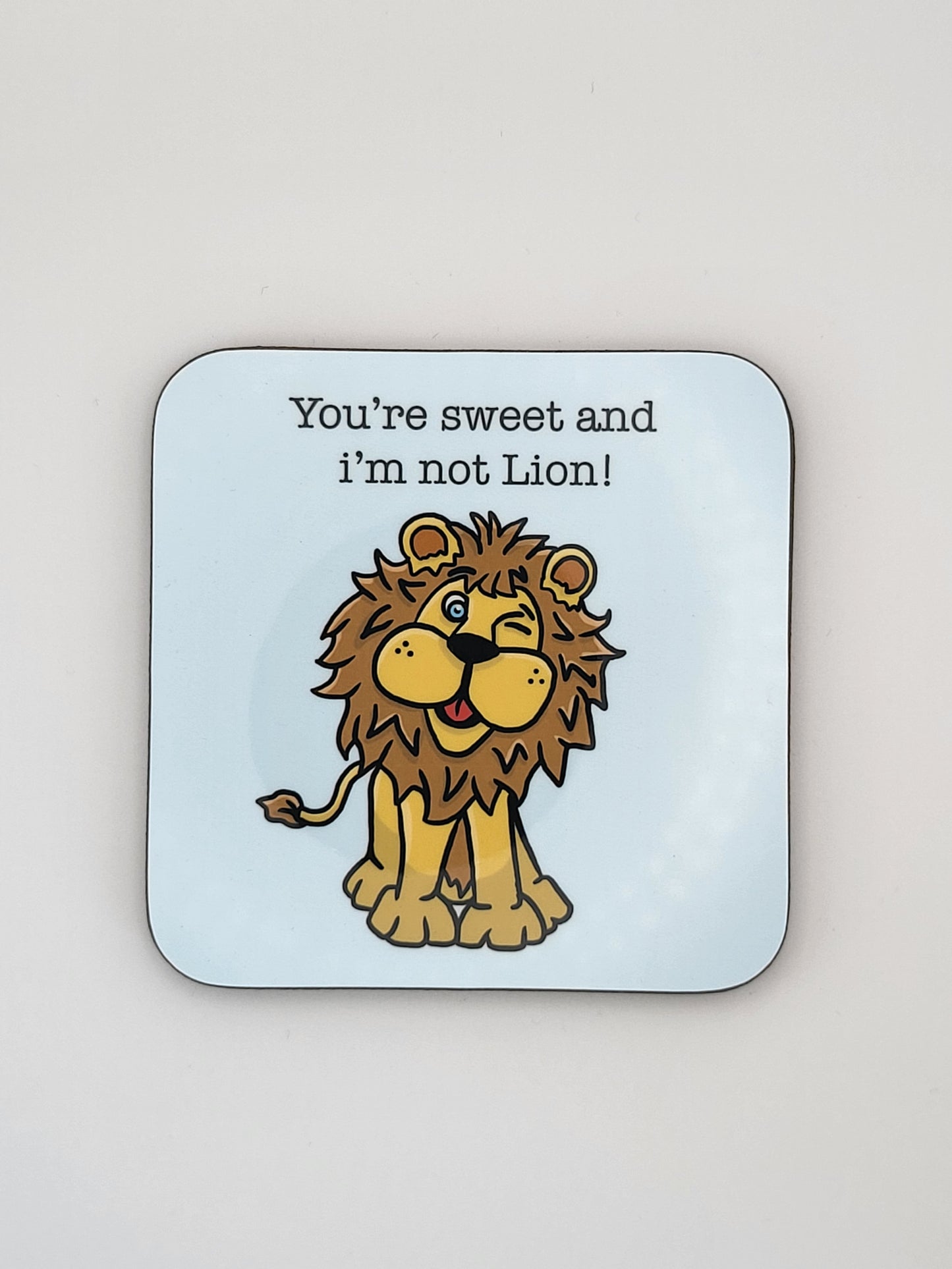 I'm Not Lion Coaster - Animal - Luke Horton