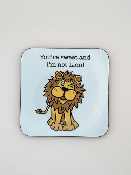 I'm Not Lion Coaster - Animal - Luke Horton