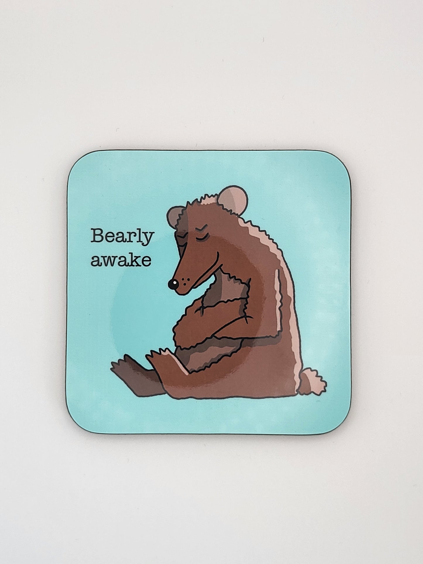 Bearly Awake Coaster - Animal - Luke Horton