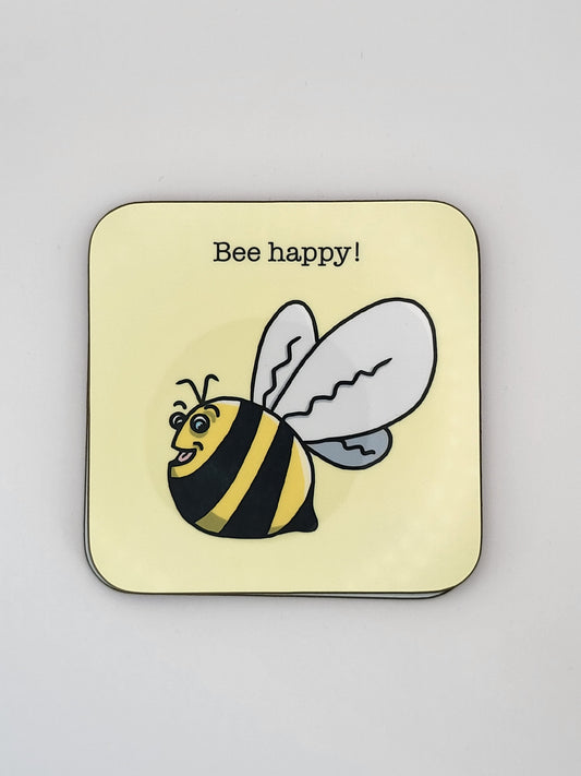 Bee Happy Coaster - Animal - Luke Horton