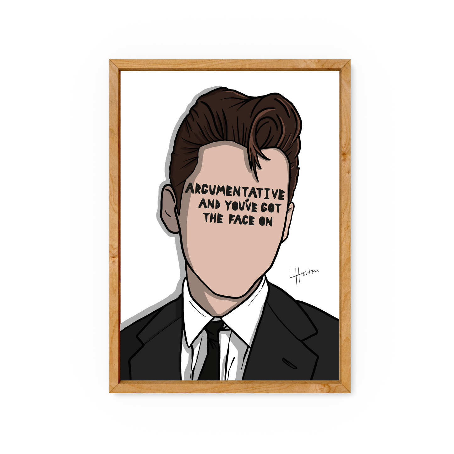 Arctic Monkeys - Mardy Bum, Alex Turner - Art Print - Luke Horton