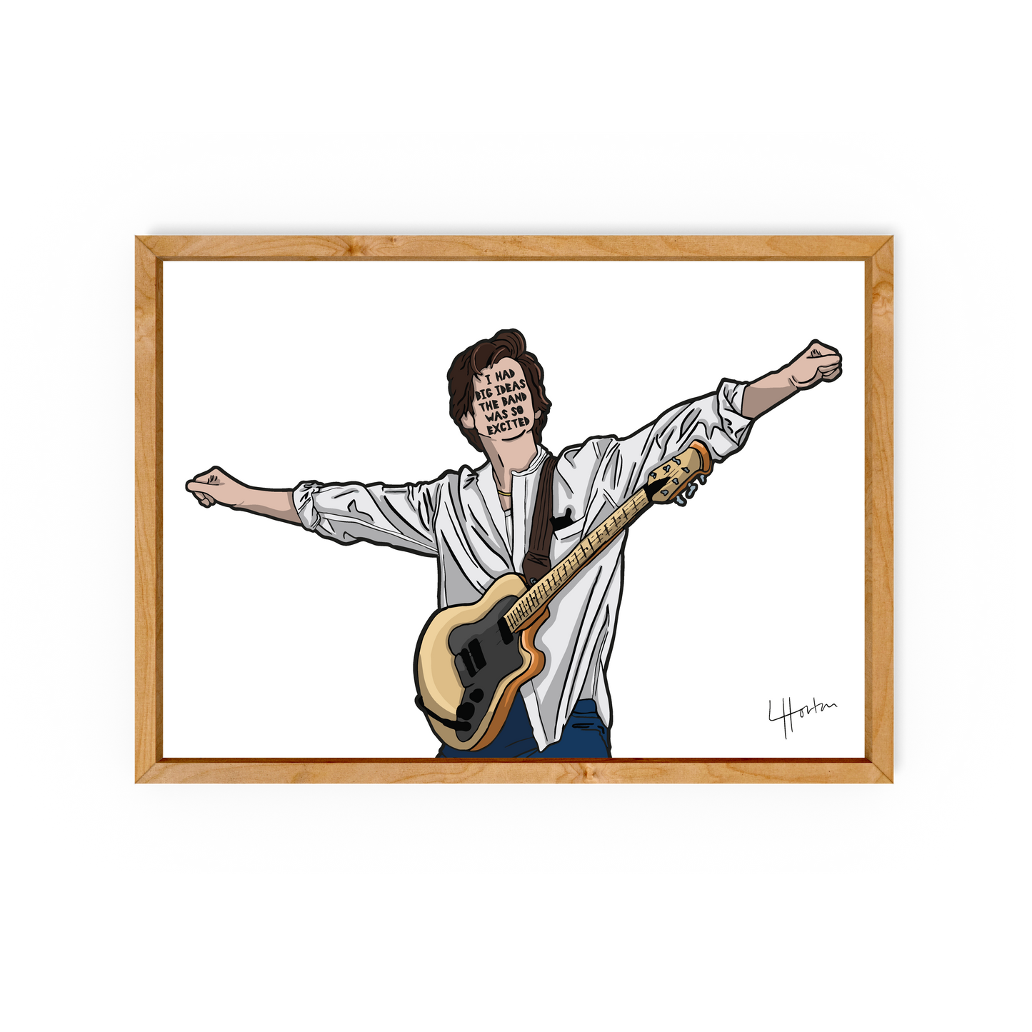 Arctic Monkeys - Big Ideas - Art Print - Luke Horton