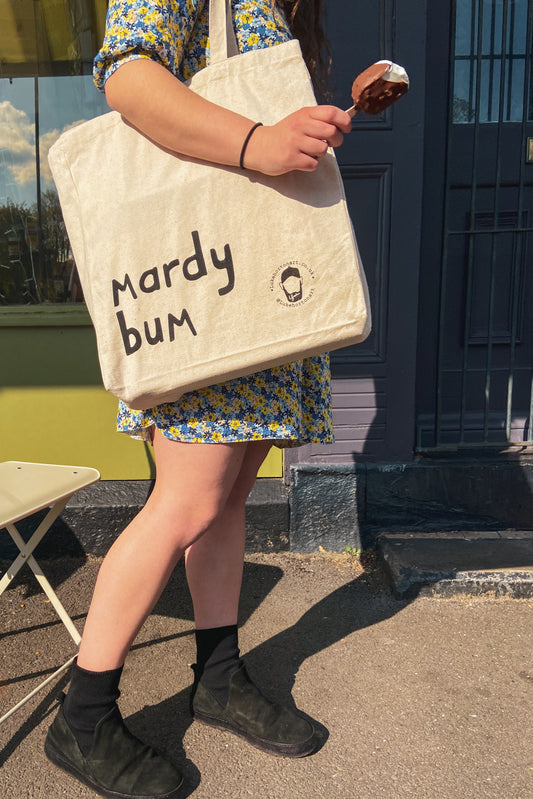 Mardy Bum Tote Bag - Yorkshire Slang - Luke Horton