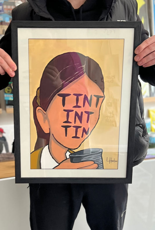 Tint Int Tin - Original Painting - Luke Horton