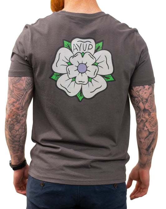 Yorkshire Rose Ayup Flower - Yorkshire Art Unisex T-Shirt - Luke Horton