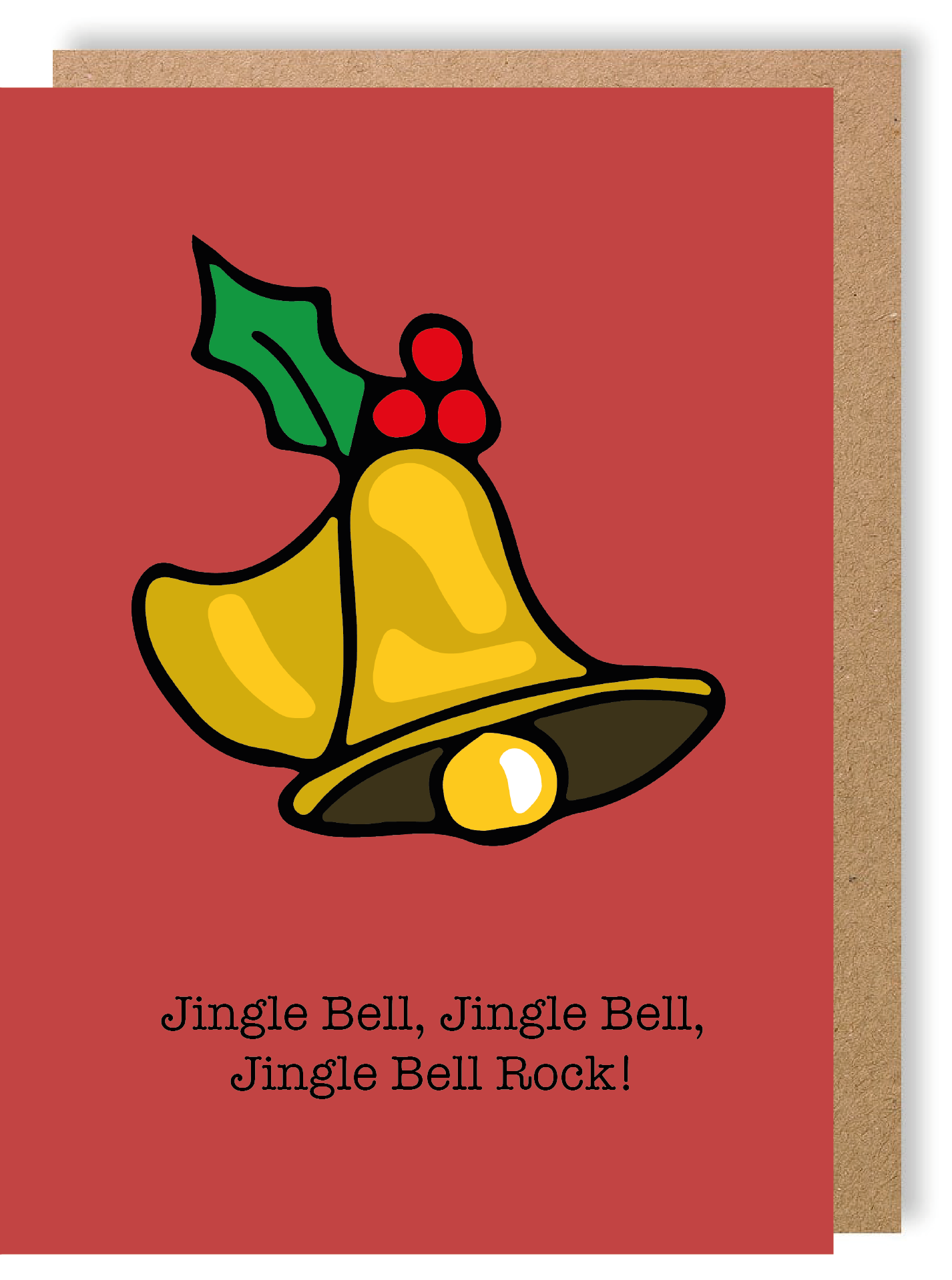 Jingle Bell Rock! - Christmas - Greetings Card - LukeHorton Art