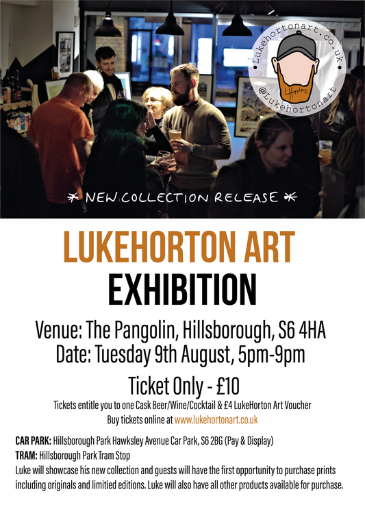 SOLD OUT LukeHorton Art Exhibition - 9 August 2022