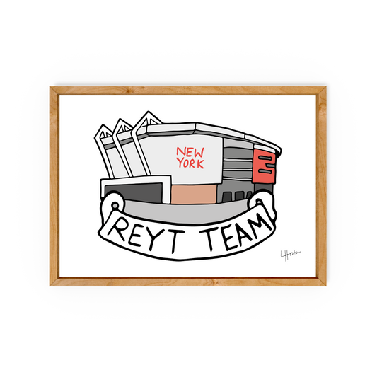 RUFC Reyt Team - Rotherham United Art Print - Luke Horton