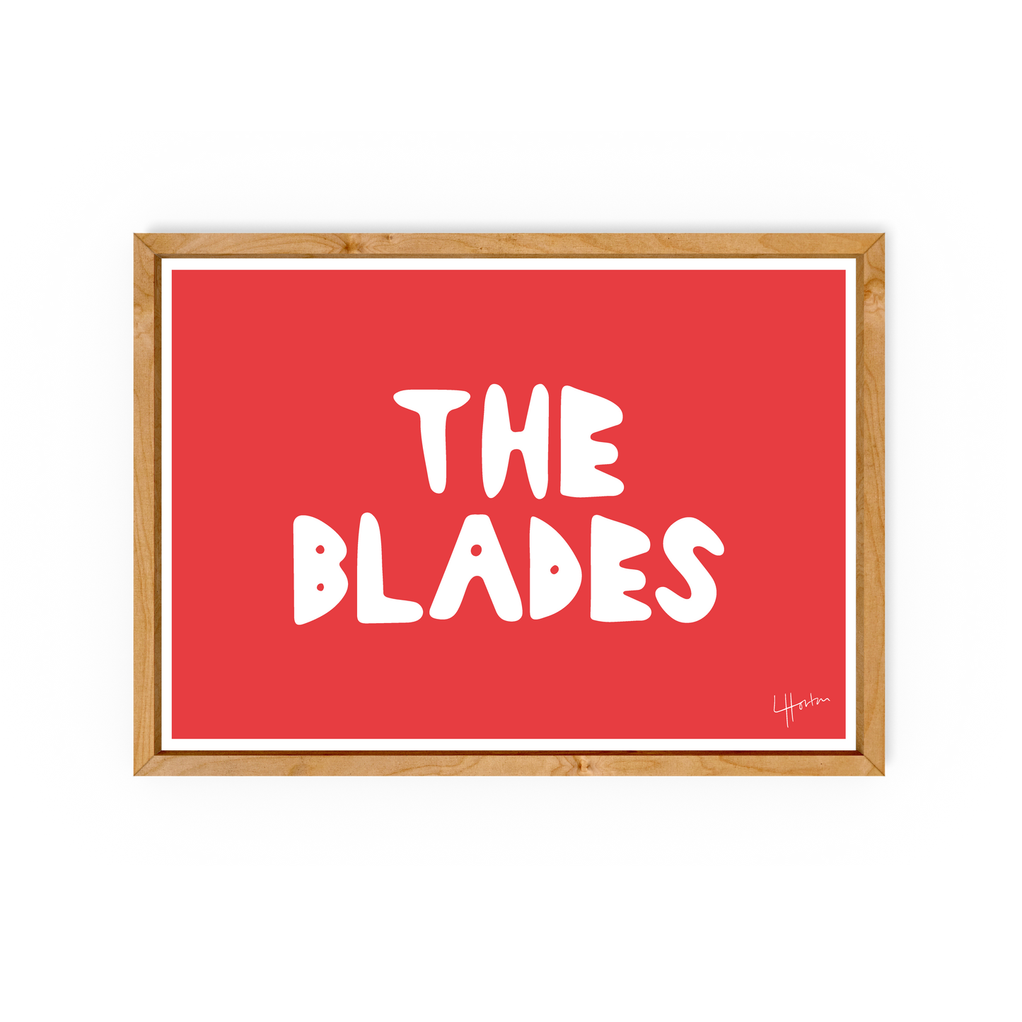 The Blades - Sheffield United Art Print - Luke Horton