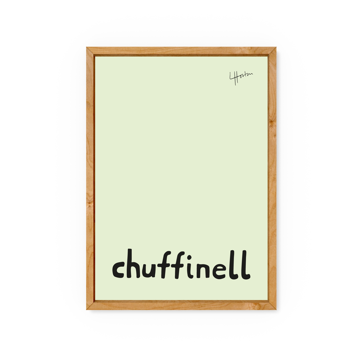 Chuffinell - Yorkshire Slang Art Print - Luke Horton