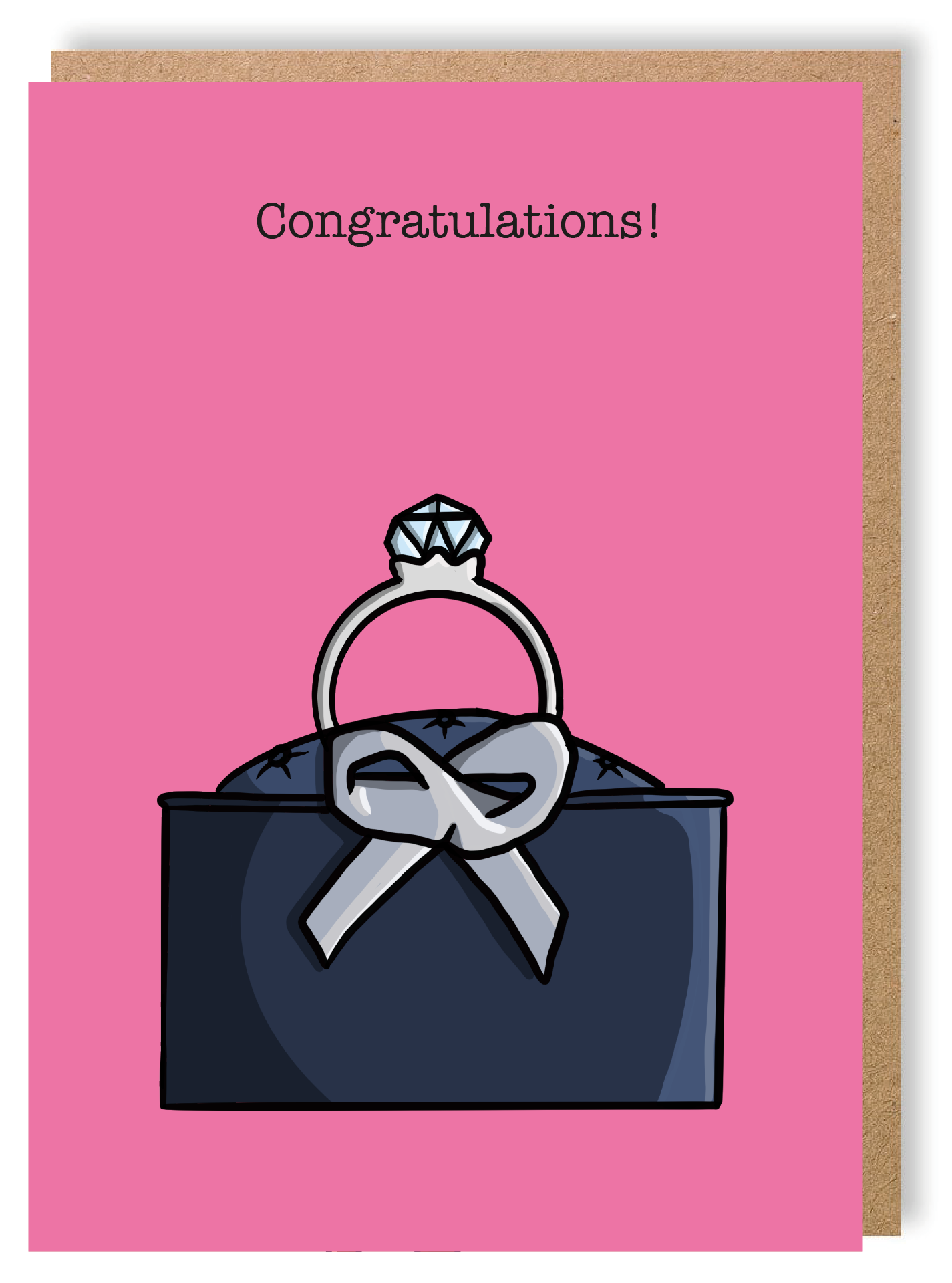 Congratulations - Engagement - Greetings Card - LukeHorton Art