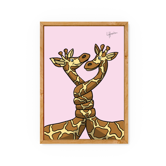 Giraffes - Animal Print - Luke Horton