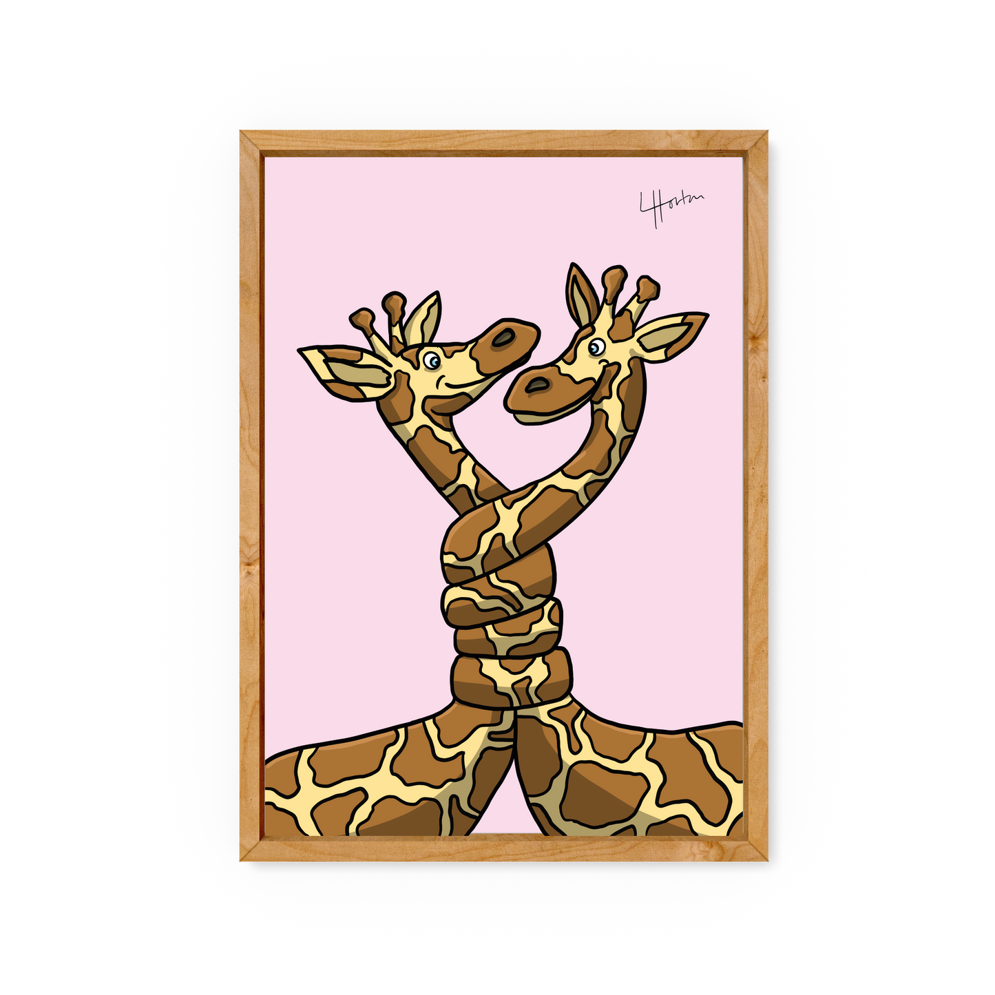 Giraffes - Animal Print - Luke Horton