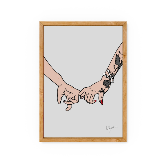 Personalised Hands Print