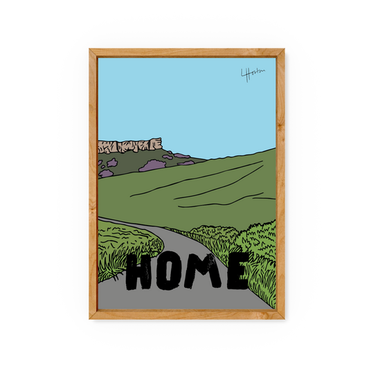 Home - Yorkshire Art Print - Luke Horton