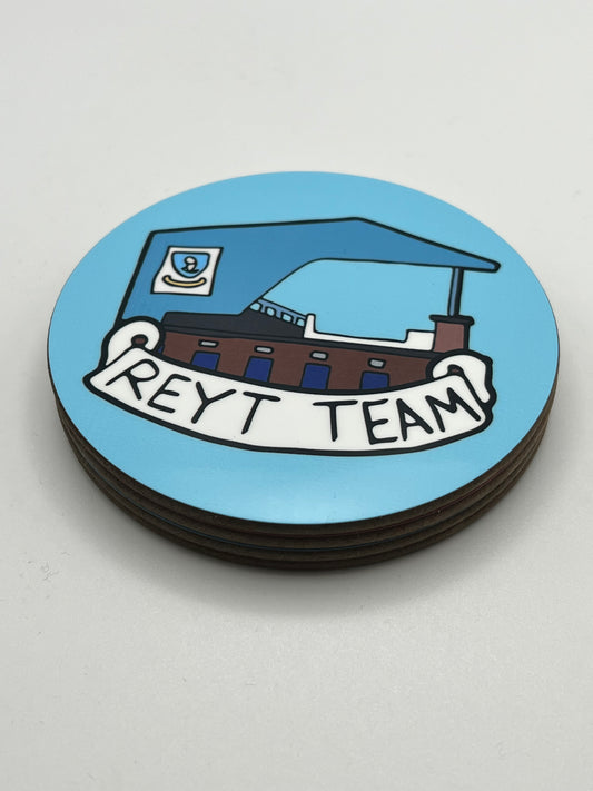 SWFC Reyt Team Coaster - Sheffield Wednesday - Luke Horton