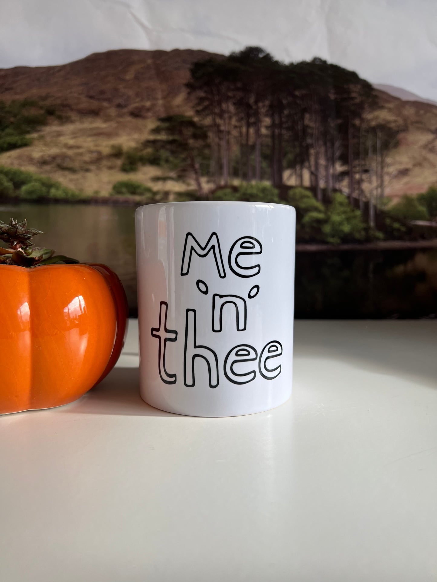 Me 'n' Thee Mug - Yorkshire Slang Mug-  Luke Horton