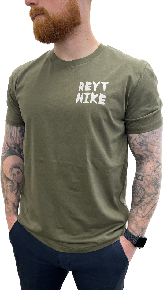 Reyt Hike (Somewhere Int Peaks) - Unisex T-Shirt - Luke Horton
