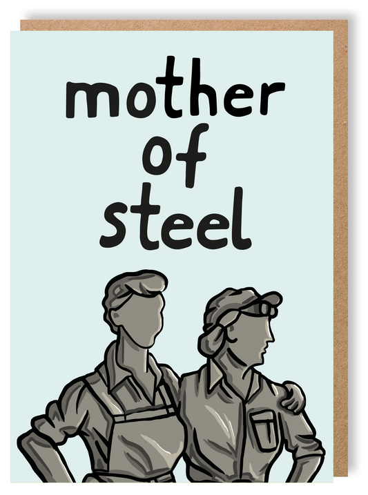 Mother Of Steel - Greetings Card - LukeHorton Art