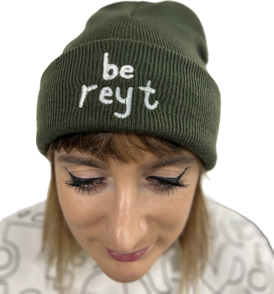 Be Reyt Beanie - Yorkshire Slang Beanie - Luke Horton