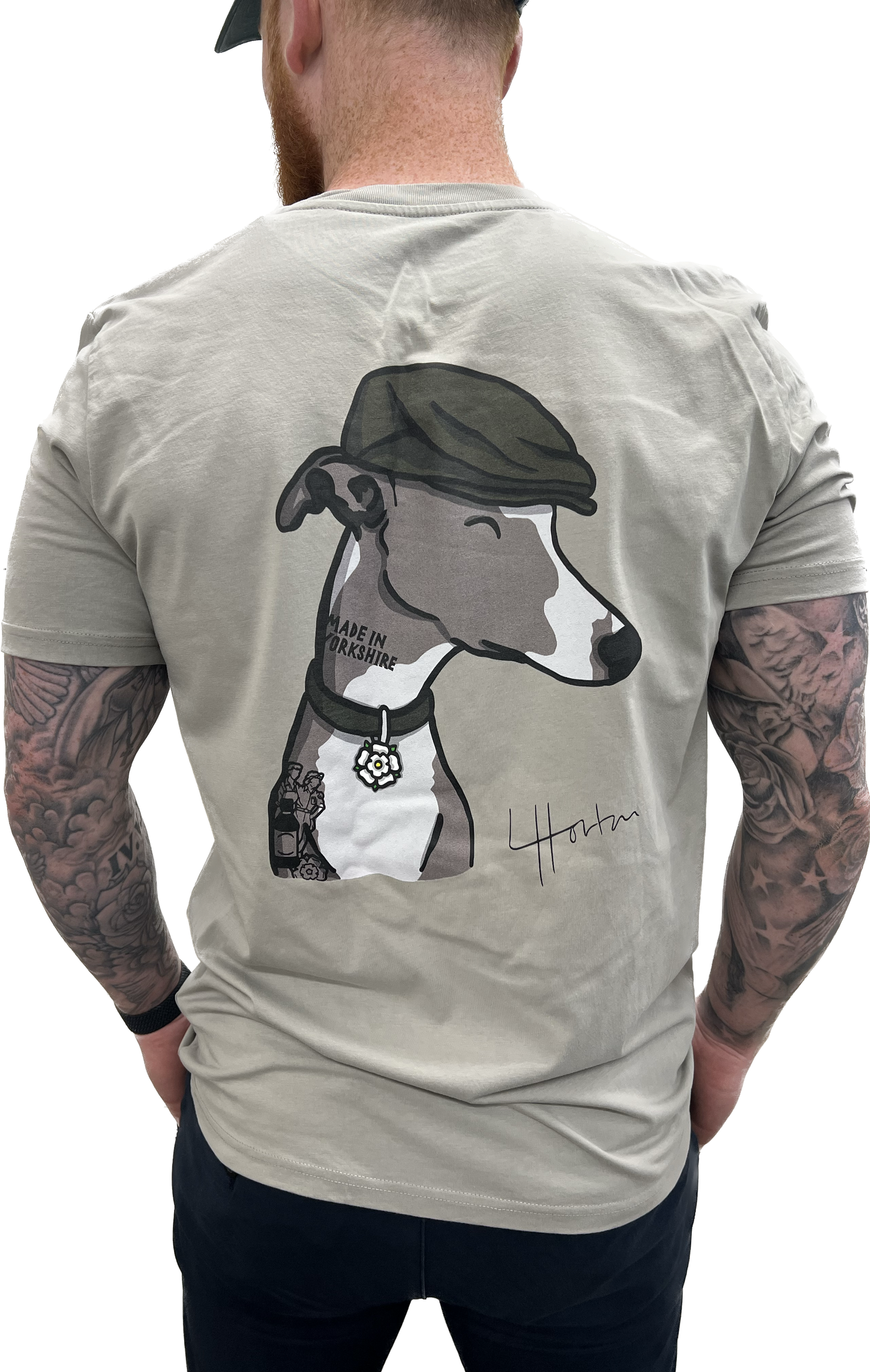 Jack The Whippet - Yorkshire Art Unisex T-Shirt - Luke Horton
