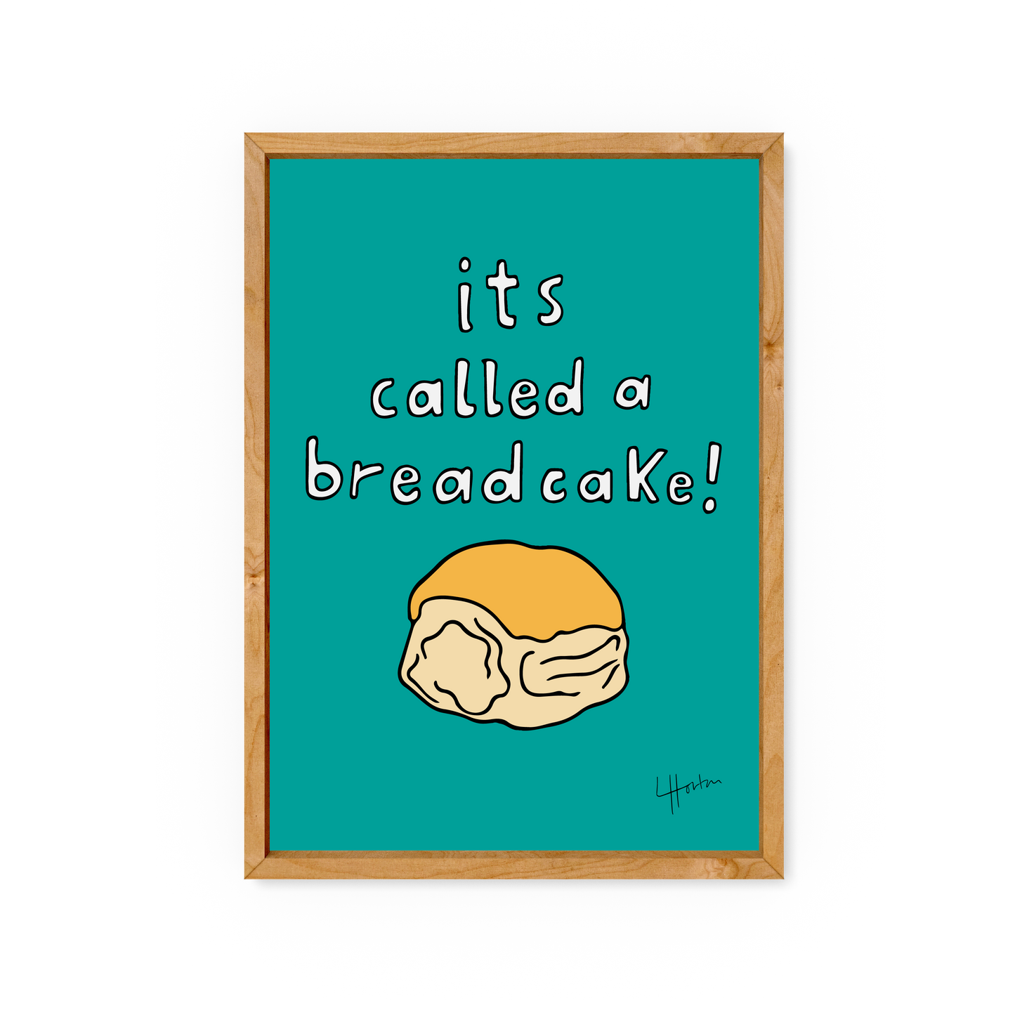 Breadcake - Sheffield Art Print - Luke Horton