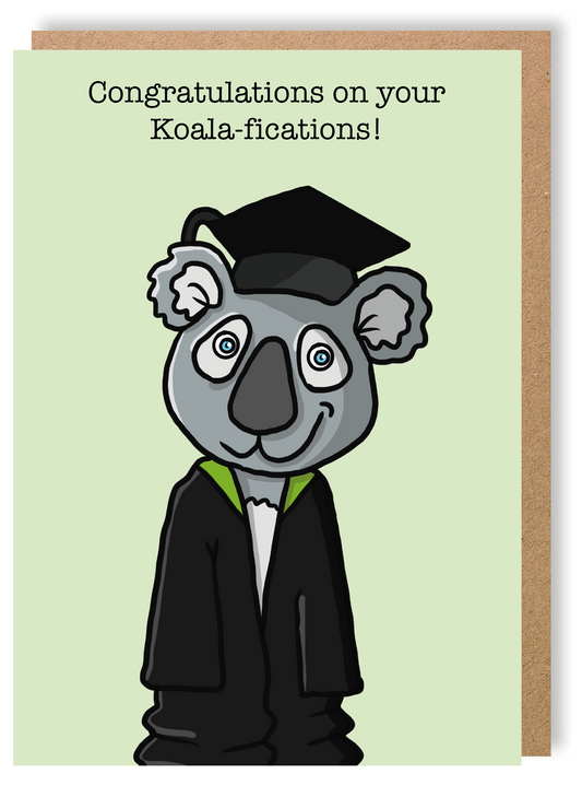 Koala-fications - Koala - Greetings Card - LukeHorton Art