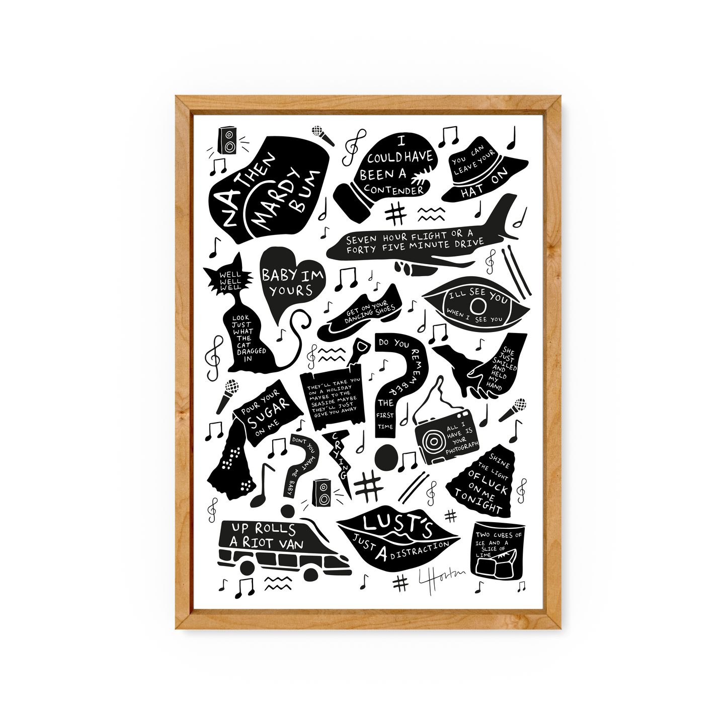 Sheffield Sounds - Sheffield Art Print - Luke Horton