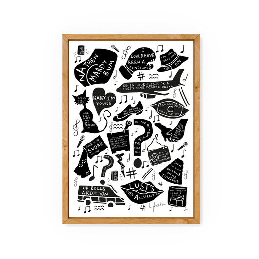 Sheffield Sounds - Sheffield Art Print - Luke Horton