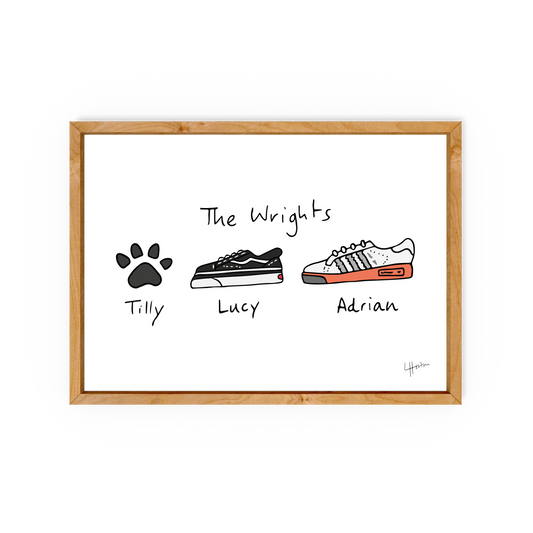 Family Shoe Print