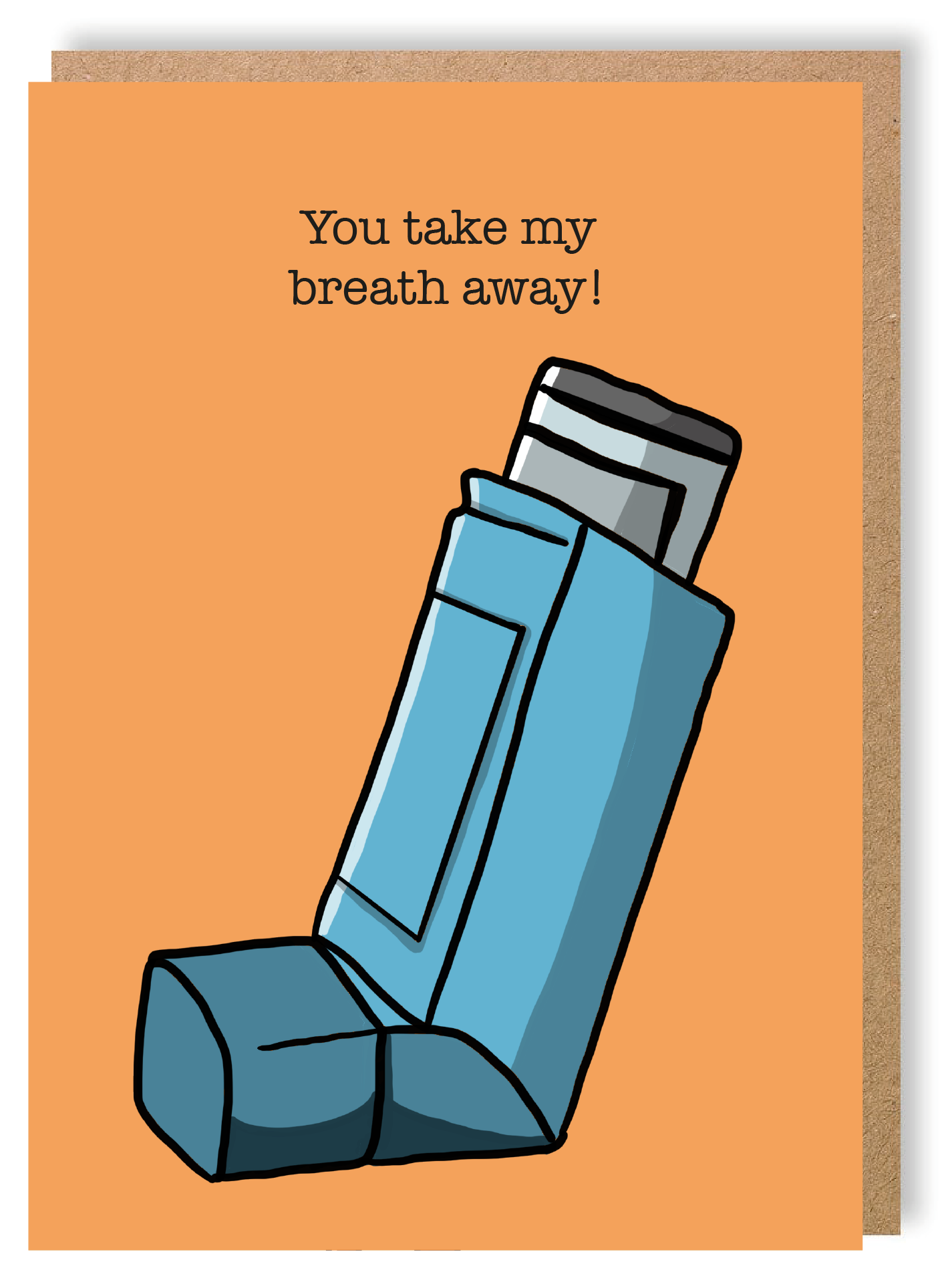You Take My Breath Away - Greetings Card - LukeHorton Art