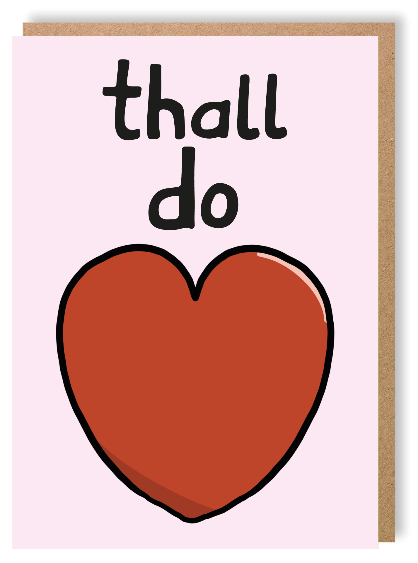Thall Do - Greetings Card - LukeHorton Art