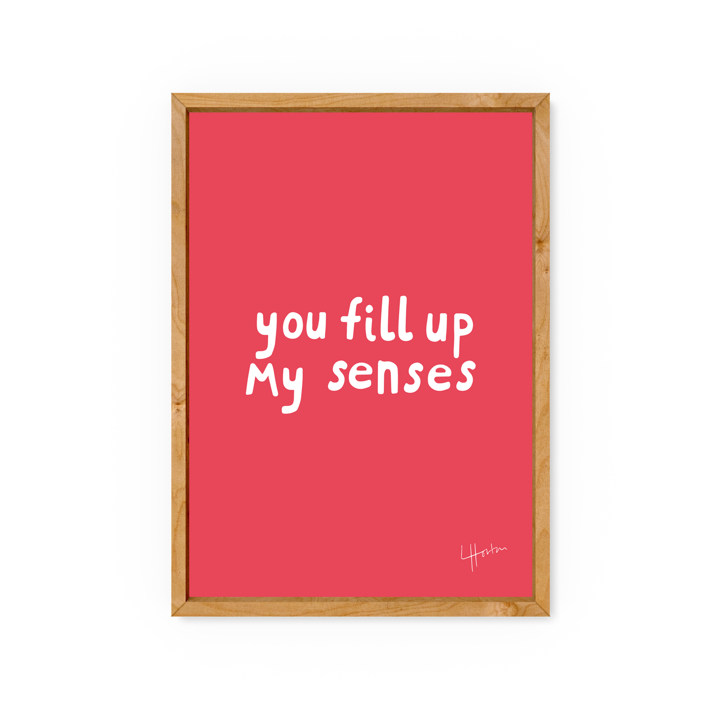 You Fill Up My Senses - Sheffield United Art Print - Luke Horton